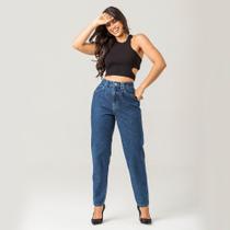 Calça Mom Jeans Feminina Zune Estilo Moderna Dia a Dia