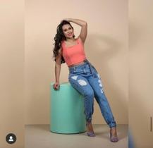 Calça mon feminina tamanho 42 Cod:96114