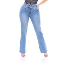 Calça Mon Feminina Wide Pant Pantalona Clochard