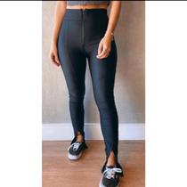 Calça montaria feminina com zíper na barra cirre Calça montaria feminina com zíper na barra cirre