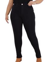 Calça Montaria Plus Size Zíper Na Perna e Atrás Revanche 29494