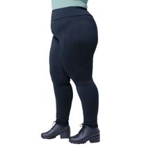 Calça Montaria Térmica Feminina Plus Size Thermo Power Preta - Wp