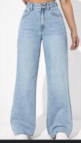 Calça moom feminina clara Tam 36