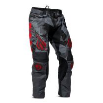 Calça Motocross Adulto Jett Factory Edition 3 Vermelho Tam. 54