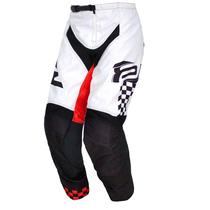 Calça Motocross Cross ASW Image Puzzle 23 Preto Branco Moto