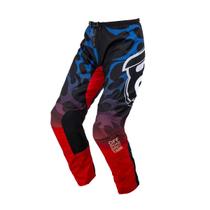 Calça Motocross Cross ASW Meta Vermelho Azul Off Road Moto