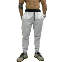 Calça MXD Conceito Moletom Slim Fit Cor Solido