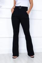 Calça Nervura Flare