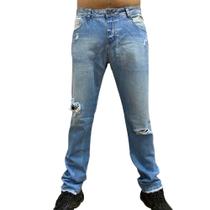 Calça Nicoboco Jeans Slim Fit Levittown 31476 Azul