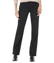 Calça NYDJ Marilyn Reta Preta com Tecnologia Lift Tuck