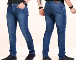 Calça One Jeans Basic Slim Casual Confort Masculino Adulto Jeans - Ref 023036