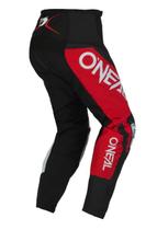 Calça Oneal Element Shocker - Black/Red - 36 (Eua) 44 (Br)