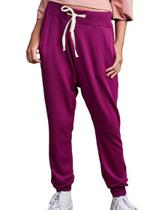 Calça Ópera Kids Viscose Saruel Confortável Vinho Mescla Infantil Teen