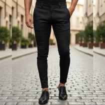 Calça Original Sport Fino Alfaiataria Zip-Off Skinny Caqui-Preta-Palha-Areia -
