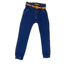 Calca Ozne's Jeans Jogger Com Cinto - 20309