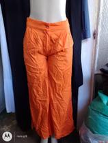 Calça panta lona laranja Calça panta lona laranja
