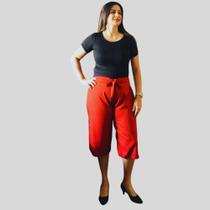 Calça pantacourt Ale telha Calça pantacourt Ale telha