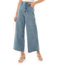 Calça pantacourt jeans feminina rovitex endless