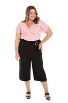 Calça pantacurt feminina plus size Calça pantacurt feminina plus size