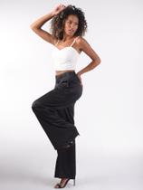 Calça pantalona acetinado ASPEN
