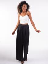 Calça pantalona acetinado ASPEN Calça pantalona acetinado ASPEN