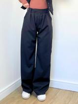 Calça Pantalona Alfaiataria Cintura Alta Calça Pantalona Alfaiataria Cintura Alta