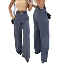 Calça Pantalona Alfaiataria Premium Com Siper Na Lateral Novo Lançamento Calça Pantalona Alfaiataria Premium Com Siper Na Lateral Novo Lançamento