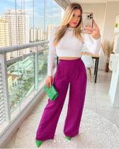 Calça pantalona Calça pantalona