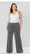 Calça pantalona brilho