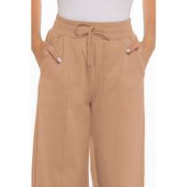 Calça pantalona cadarço basic + nude G Calça pantalona cadarço basic + nude G