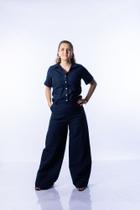 Calça Pantalona Camboriú 43% linho e 57% algodão