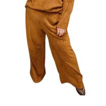 Calça Pantalona com elástico na cintura Mirela