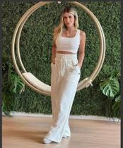 Calça Pantalona de Moletom