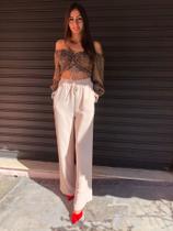 Calça pantalona e cropite os 2