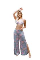 Calça Pantalona Estampada Papilloo Calça Pantalona Estampada Papilloo