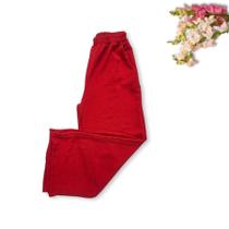 Calça Pantalona Feminina Cintura Alta Elastico Cintura 0441