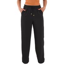 Calça Pantalona Feminina Cintura Alta Tendência Moda Envio Imediato