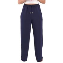 Calça Pantalona Feminina Cintura Alta Tendência Moda Envio Imediato