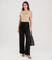 Calça Pantalona Feminina Dianna Preto