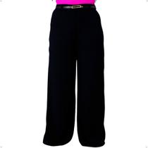 Calça Pantalona Feminina Duna Social Plus Size Wide Leg
