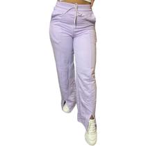 Calça Pantalona Feminina Em Moletom Flanelada Mosaico Calça Pantalona Feminina Em Moletom Flanelada Mosaico