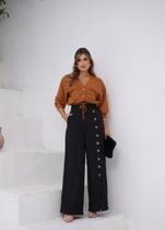 Calça Pantalona Feminina/Moda / Tendencia para Inverno