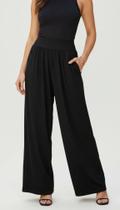 Calça Pantalona Franzida Com Bolsos Laterais Tribo Livre