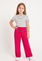 Calça pantalona infantil e juvenil