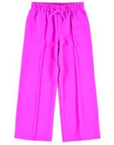 Calça Pantalona Infantil Menina em Moletom Flanelado Cores Neon - Malwee Kids
