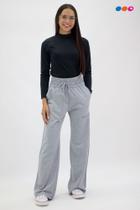 Calça Pantalona Juvenil Feminina em Moletinho Confortável