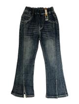 Calça Pantalona Juvenil Menina Pingente Coração