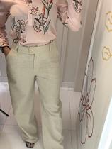 Calca pantalona linho Calca pantalona linho