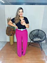 Calça Pantalona Calça Pantalona