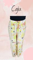 Calça Pantalona Mary Caju